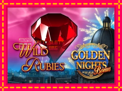 Wild Rubies Golden Nights - තව් මැෂින්