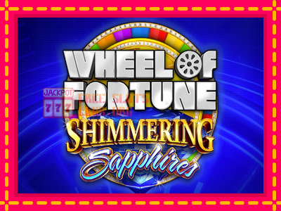 Wheel of Fortune Shimmering Sapphires - තව් මැෂින්