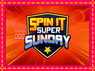 Spin It Super Sunday - තව් මැෂින්